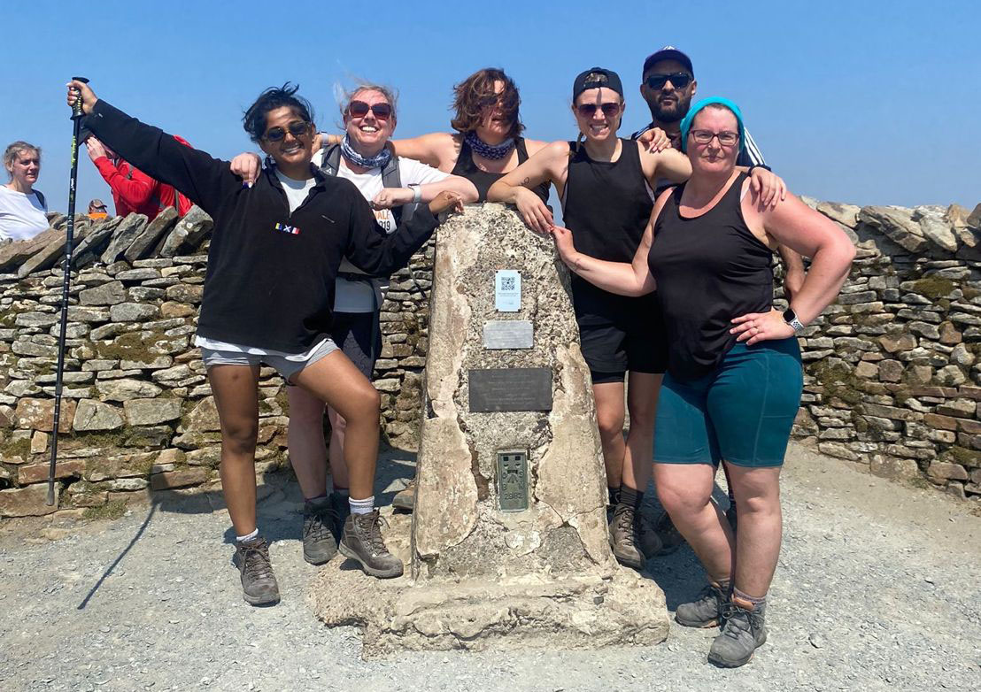 3 Peaks Challenge Group Shot 